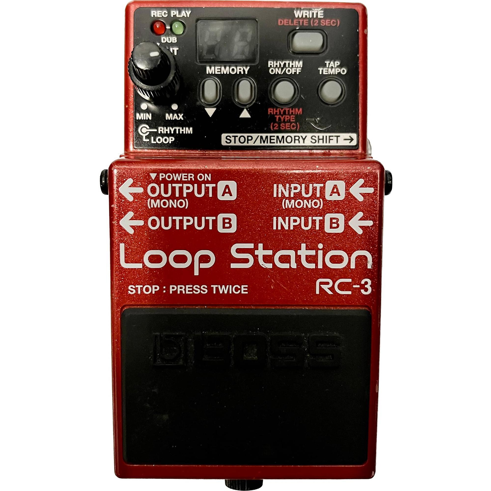 Used BOSS RC3 Loop Station Pedal