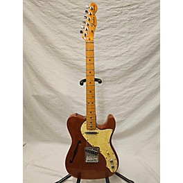 Vintage Fender Vintage 1971 Fender Telecaster Thinline Mahogany Hollow Body Electric Guitar