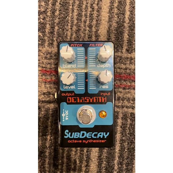 Used Subdecay Octasynth Effect Pedal