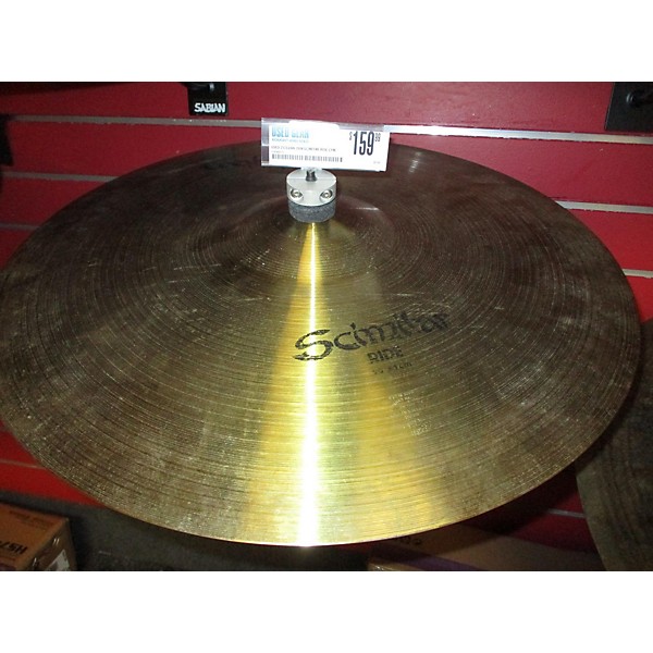 Used Zildjian 20in SCIMITAR RIDE Cymbal