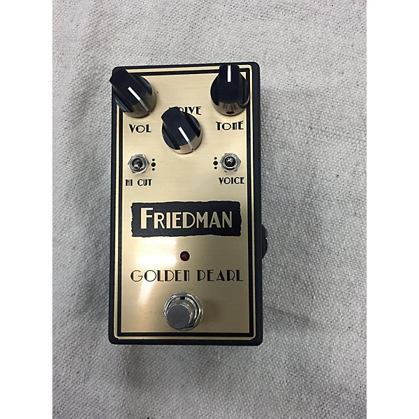 Used Friedman Golden Pearl Overdrive Effect Pedal | Guitar Center