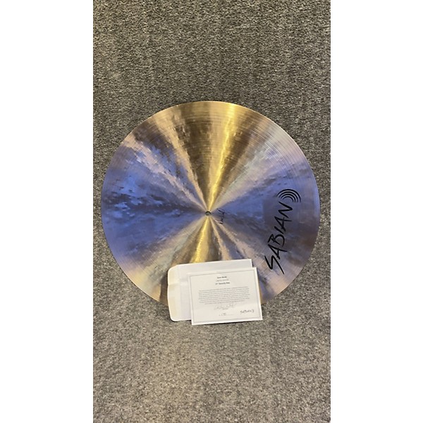 Used SABIAN 21in DAVE WECKL SERENITY FLAT RIDE Cymbal