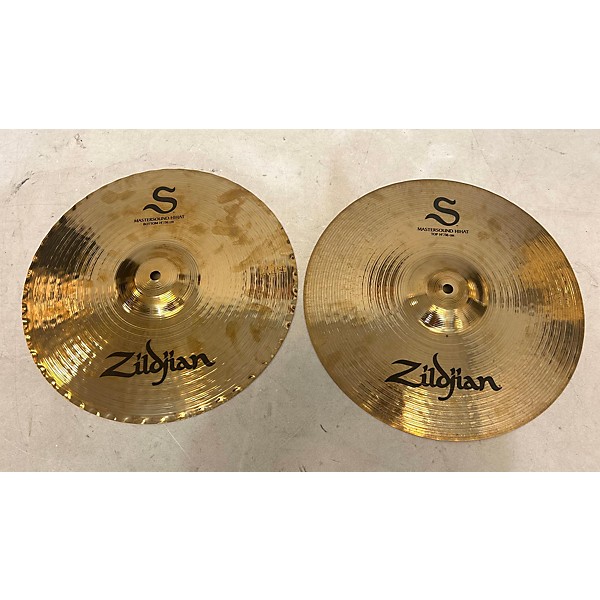 Hi-Hats　Zildjian　Guitar　Family　S　Center　Used　Cymbal　Pair　14in　Mastersound　33