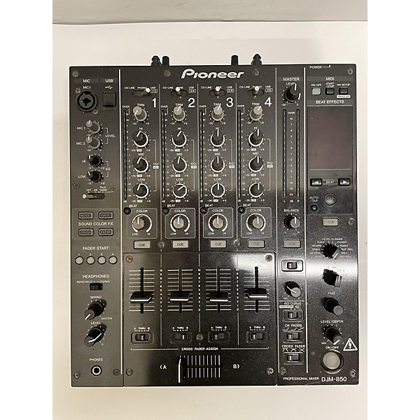 Used Pioneer DJ DJM850 DJ Mixer