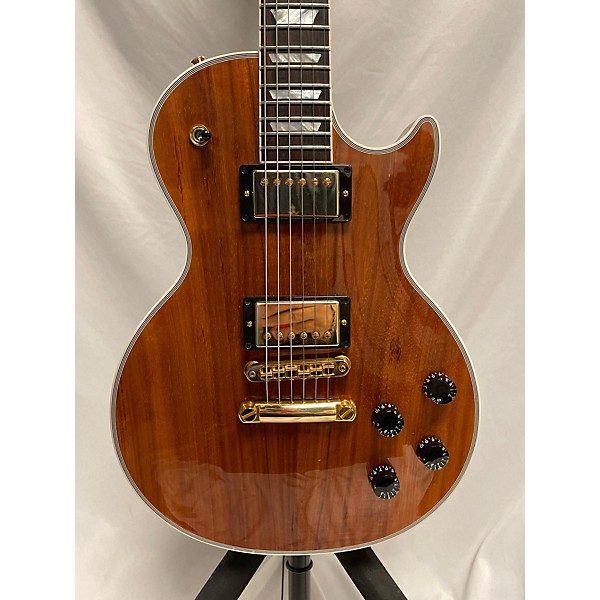 Used Gibson Les Paul Standard Premium Plus Limited Edition Koa Solid Body Electric Guitar