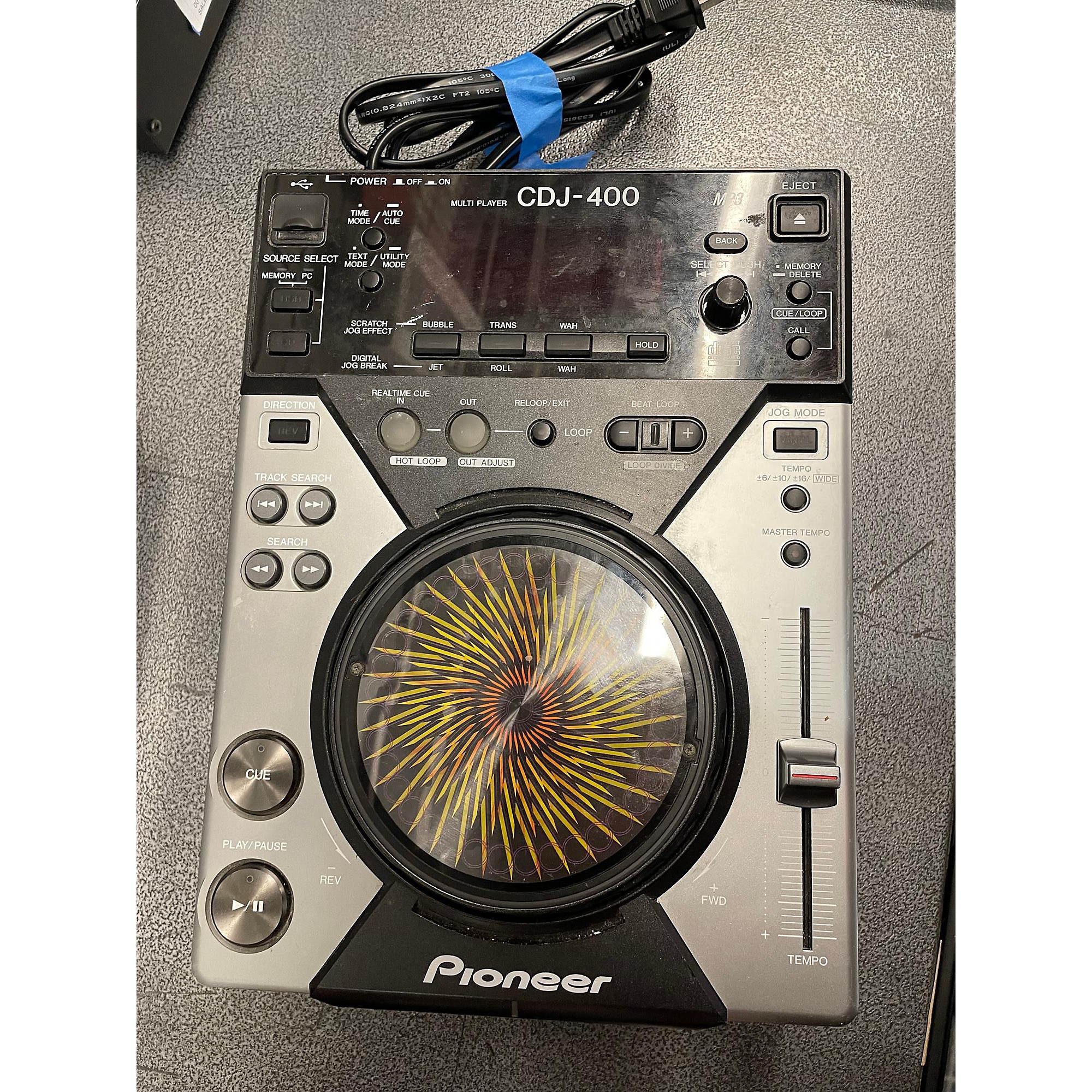 Used Pioneer DJ CDJ400 DJ Player | Guitar Center