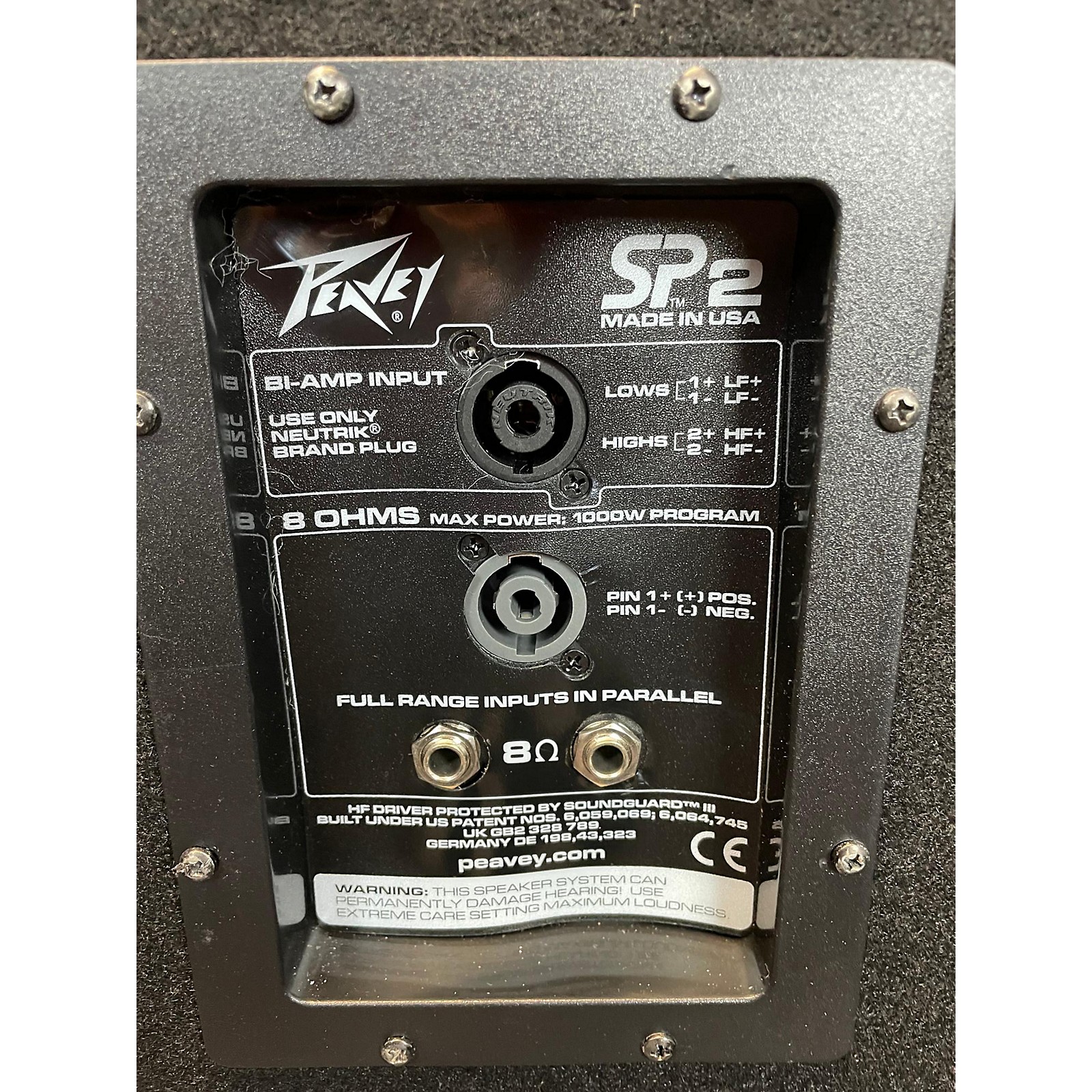 Peavey sp2 hot sale powered