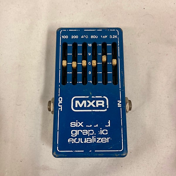 Used MXR MXR Six Band Graphic Equalizer Pedal