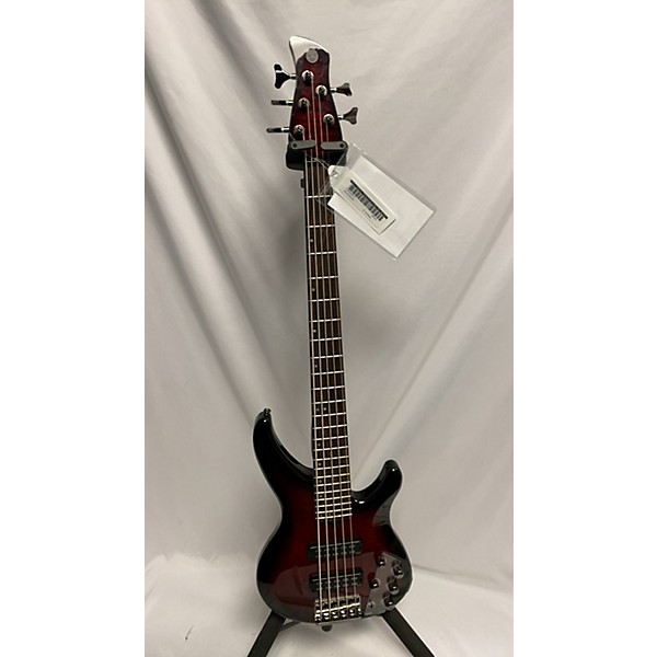 Used Yamaha TRBX605FM Electric Bass Guitar dark red burst | Guitar
