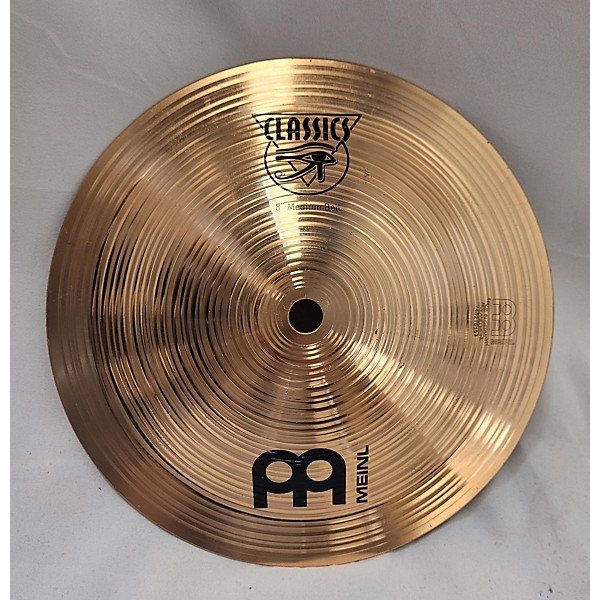 Used MEINL 8in Medium Bell Cymbal