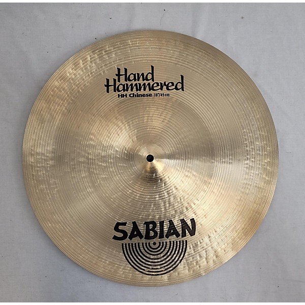 Used SABIAN 18in Hand Hammered HH Chinese Cymbal 38 | Guitar Center