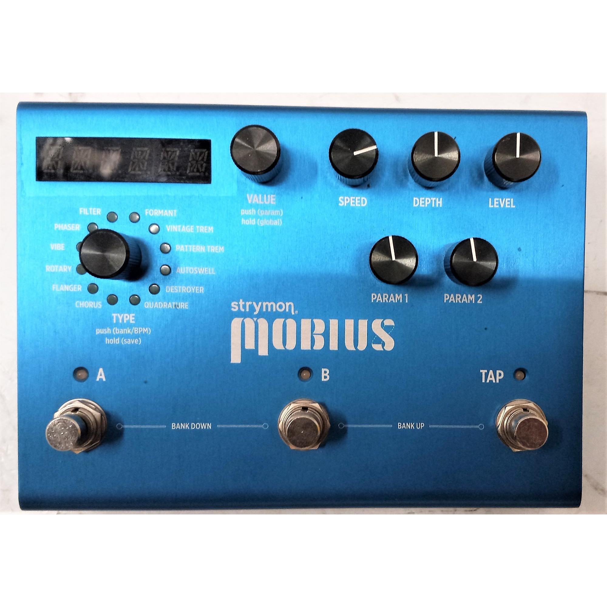 Used Strymon Mobius Multidimensional Modulation Effect Pedal