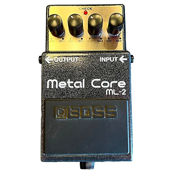 Used BOSS ML2 Metal Core Distortion Effect Pedal | Guitar Center