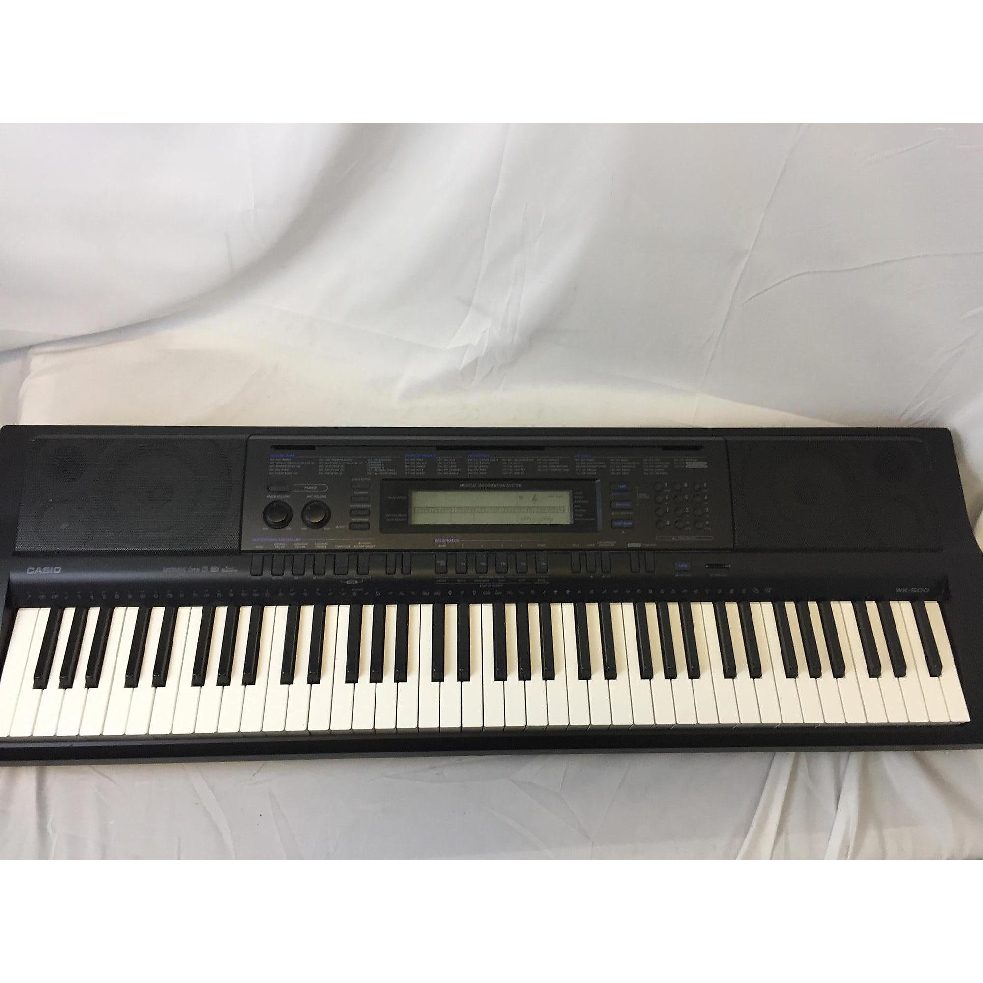 Used Casio WK500 76 Key Keyboard Workstation | Guitar Center