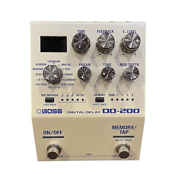 Used BOSS DD200 Digital Delay Effect Pedal | Guitar Center