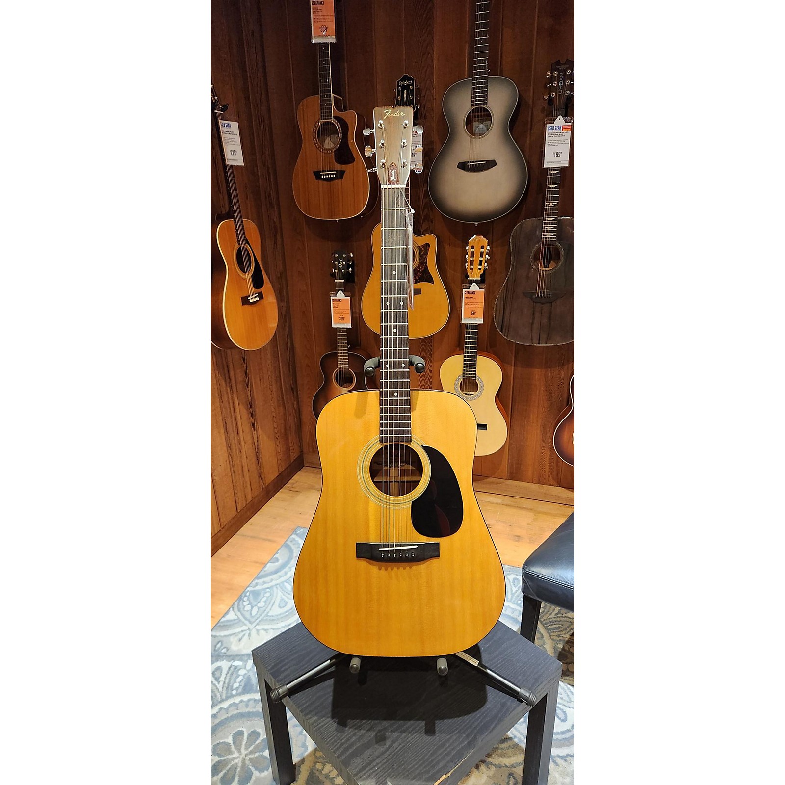 Used Fender F3 Acoustic Guitar Natural Guitar Center
