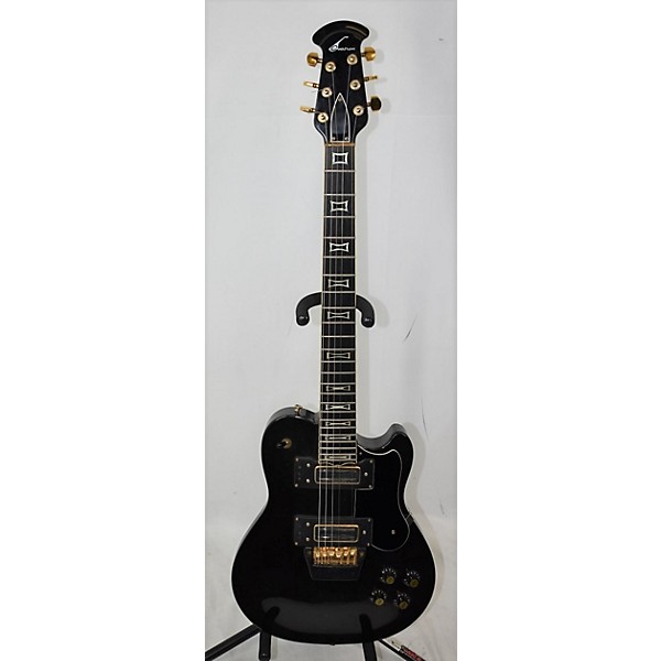 Used Ovation 1970s UK II Solid Body Electric Guitar Black | Guitar