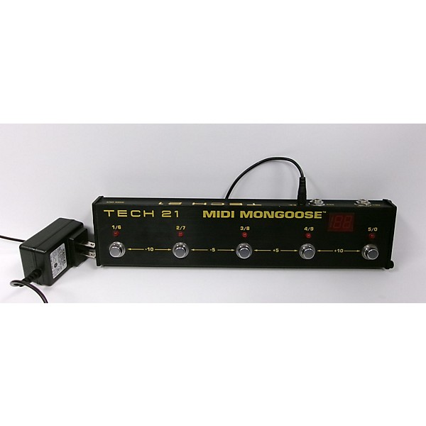 Used Tech 21 Midi Mongoose MIDI Foot Controller
