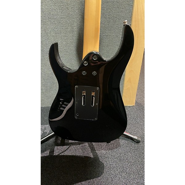 Used Ibanez RG350EX Solid Body Electric Guitar Black