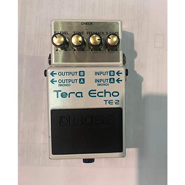 Used BOSS TE2 Tera Echo Effect Pedal | Guitar Center