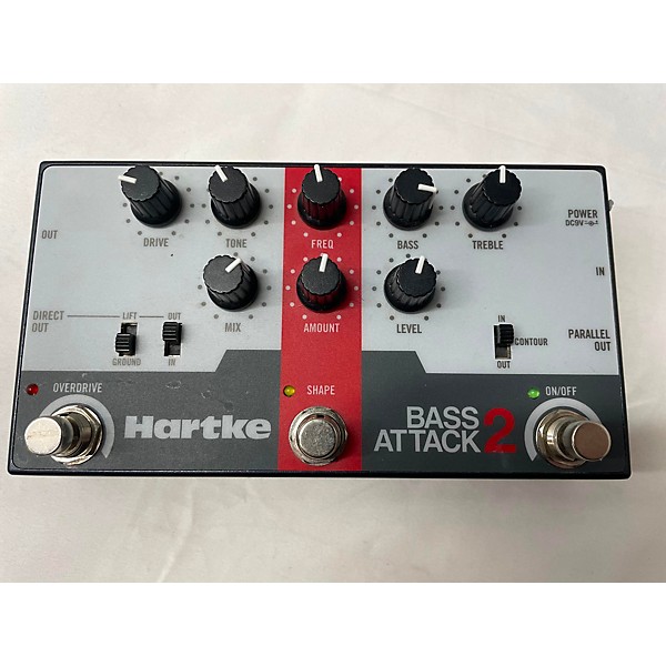 Used Hartke BASS ATTACK 2 Bass Effect Pedal | Guitar Center