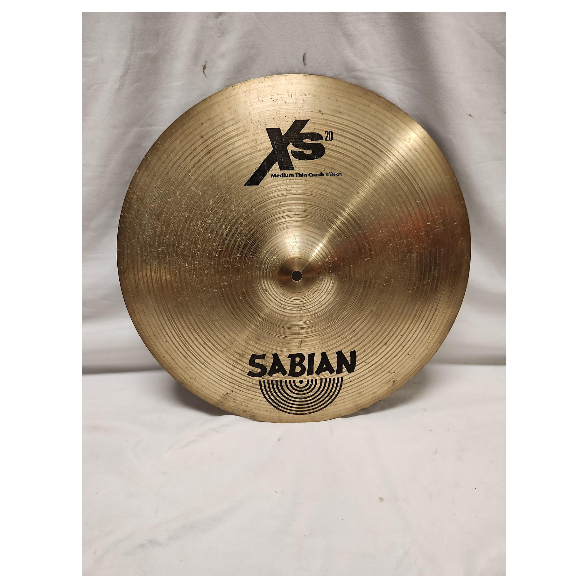 Used SABIAN 18in XS20 Medium Thin Crash Cymbal