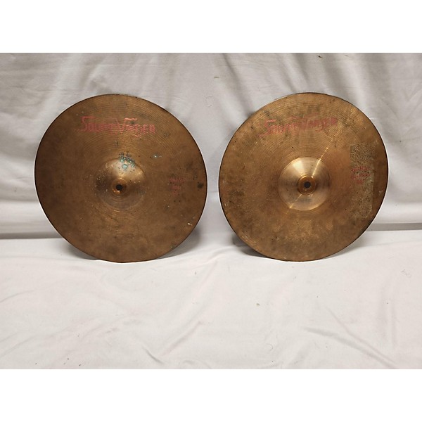 Used Used SoundVader 14in Simple Pair Cymbal