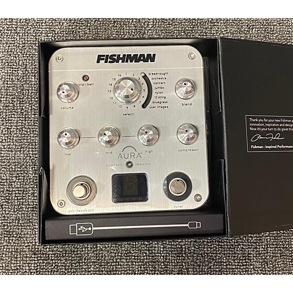 Used Fishman Aura Spectrum DI Imaging Guitar Preamp | Guitar Center