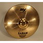 Used SABIAN 15in B8X Thin Cymbal thumbnail