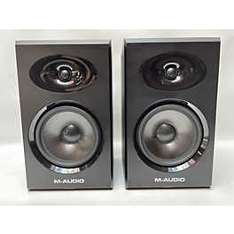 Used M-Audio BX8 Graphite 8" Powered Pair Powered Monitor