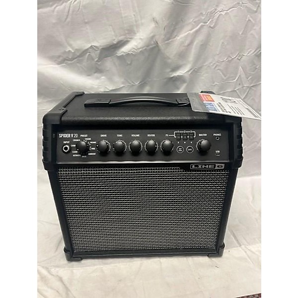 Line 6 Spider V 20 MKII 20W 1x8 Guitar Combo Amp Black