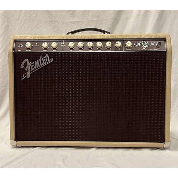 Used Fender Super Sonic 22 22W 1x12 Tube Guitar Combo Amp