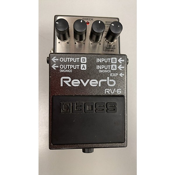 Used BOSS RV6 Digital Reverb Effect Pedal | Guitar Center