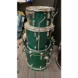 Used BOSS Used D'Amico 3 piece 3-Piece Emerald Green Drum Kit