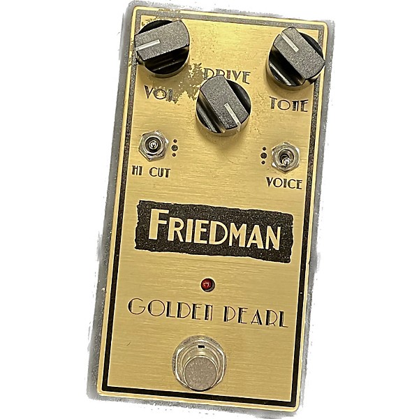 Used Friedman Golden Pearl Overdrive Effect Pedal | Guitar Center