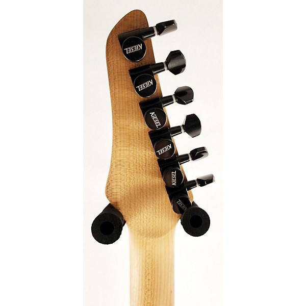 Used KIESEL ARIES BARITONE Black Solid Body Electric Guitar