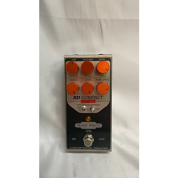 Used Used Origin Effects RD Compact Hot Rod Effect Pedal | Guitar