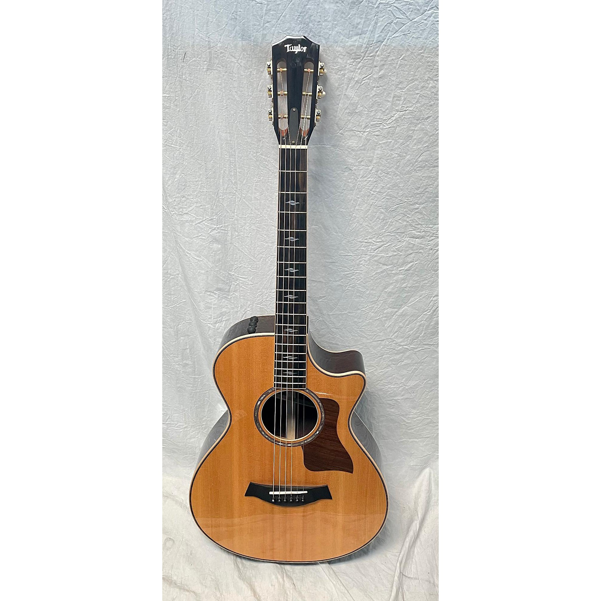 Used Taylor 517e Builder's Edition Grand Pacific Acoustic Electric Gui -  Adirondack Guitar