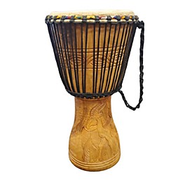 Used In Store Used Used HANDMADE 10" DJEMBE Djembe