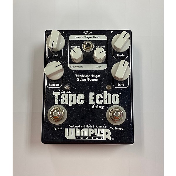 Used Wampler Faux Tape Echo Delay Effect Pedal Guitar Center