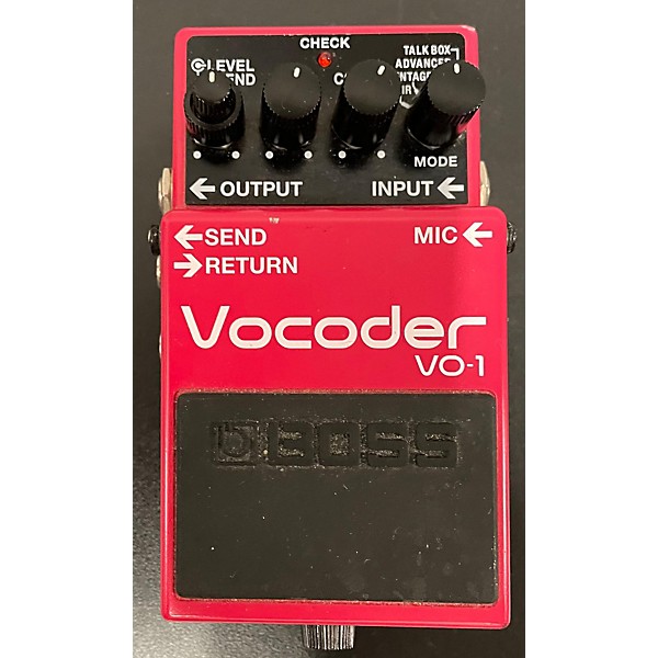 Used BOSS VO-1 Vocoder Effect Pedal | Guitar Center