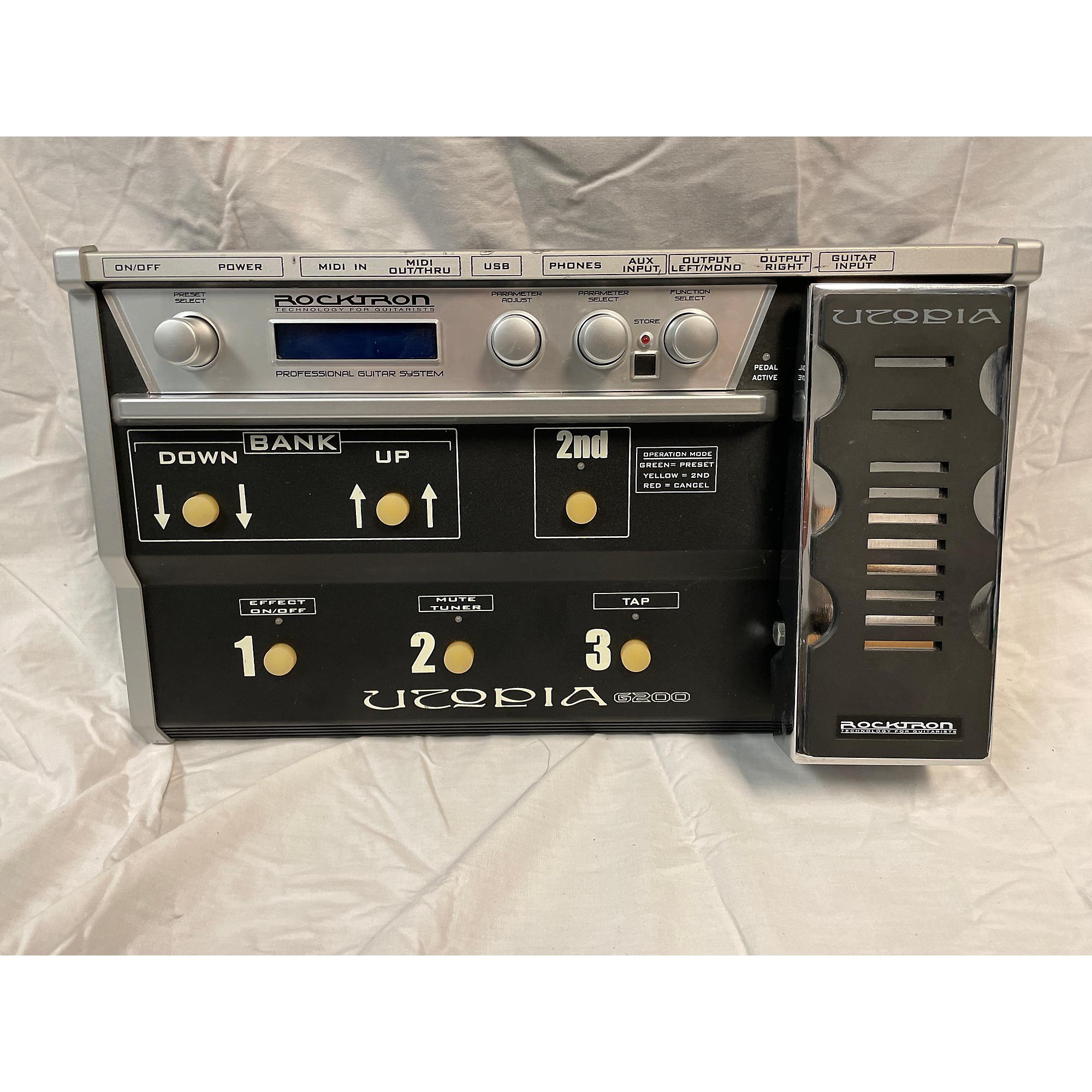 Used Rocktron Utopia G300 Effect Processor | Guitar Center