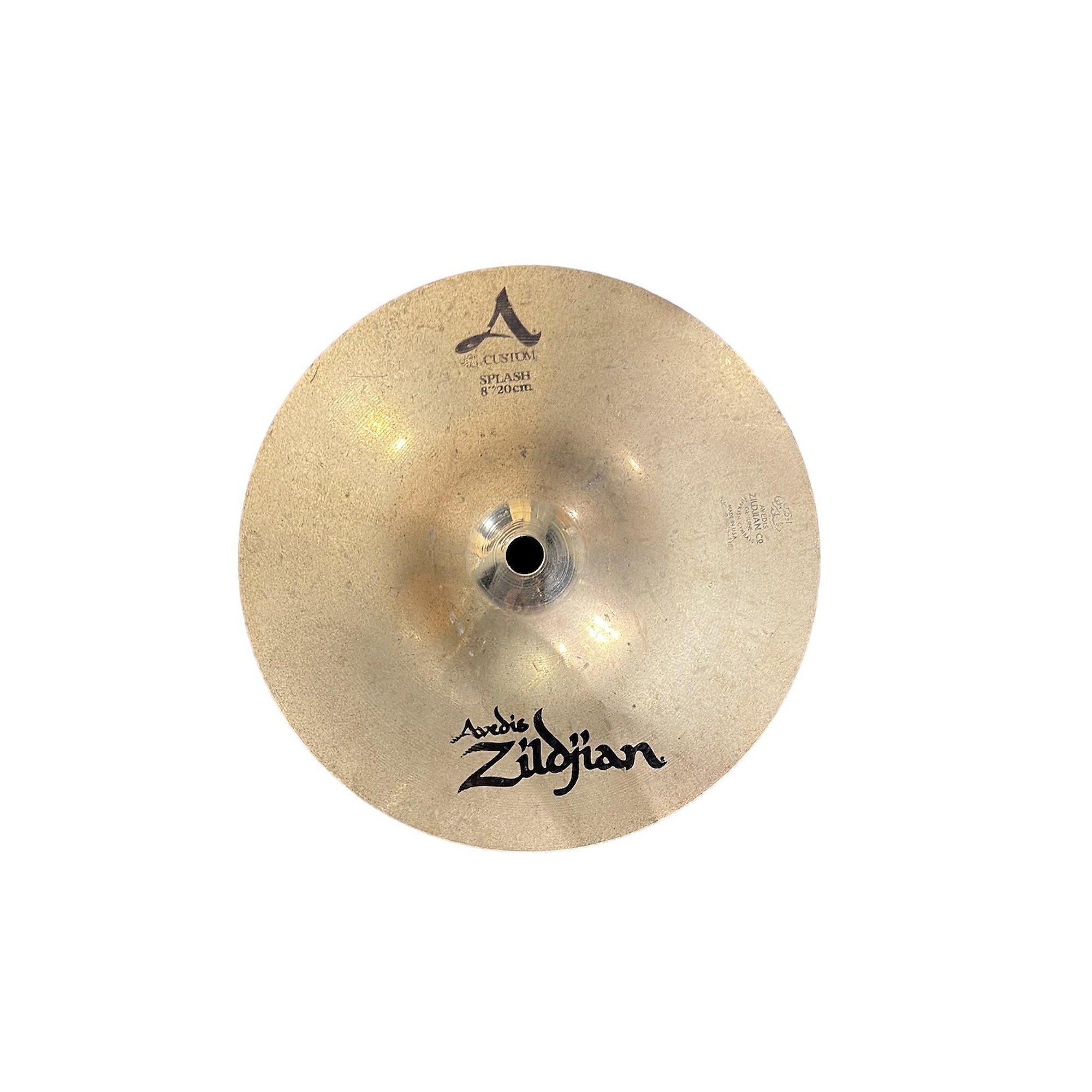 Used Zildjian 8in A Custom Splash Cymbal | Guitar Center