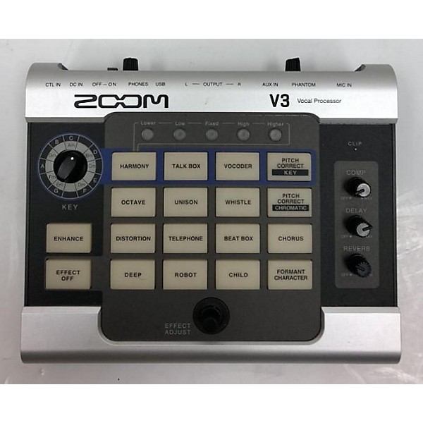 Used Zoom V3 Vocal Processor Vocal Processor | Guitar Center