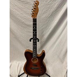 Used Fender Used Fender American Acoustasonic Telecaster 2 Color Sunburst Acoustic Electric Guitar