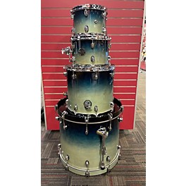 Used Mapex Used Mapex 4 piece Saturn Rock Teal Blue Fade Drum Kit