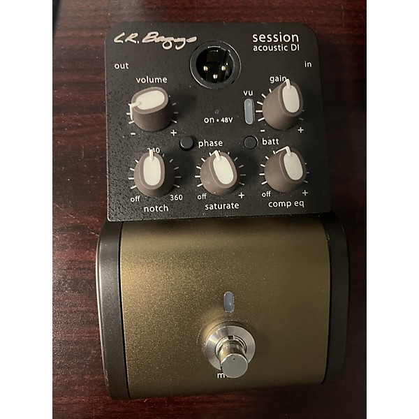 Used LR Baggs Session Acoustic Di Effect Pedal | Guitar Center