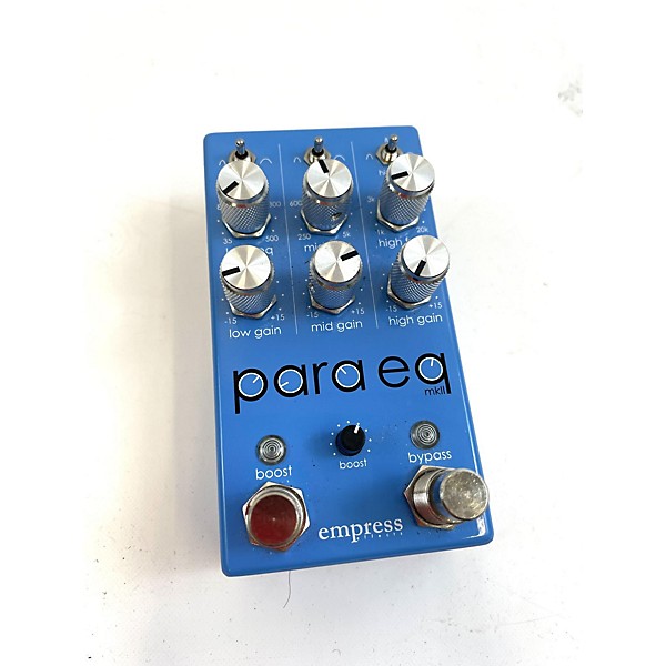 Used Empress Effects ParaEq With Boost EQ Pedal | Guitar Center