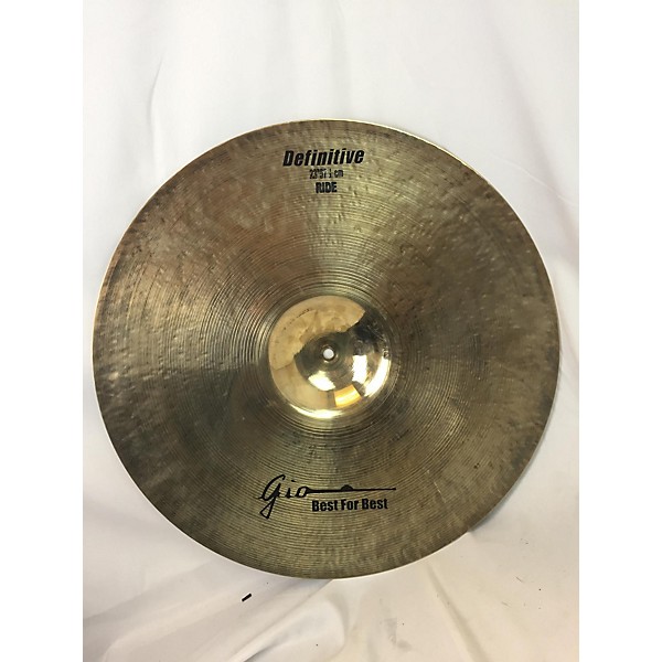 Used Used Gio Cymbals 23in Definitive Series Cymbal