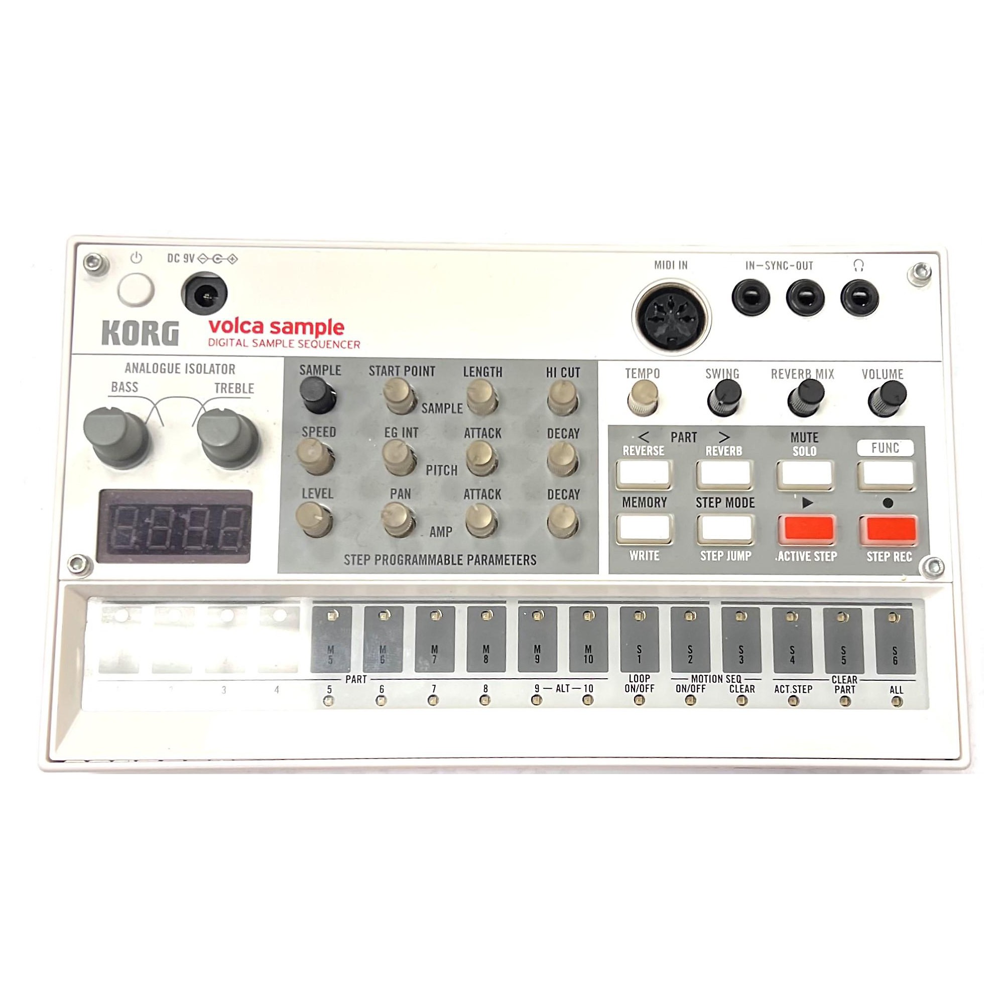 Used KORG Volca Sample Sound Module